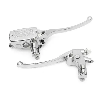 22mm Motorcycle Hydraulic Brake Master Cylinder Clutch Lever Chrome