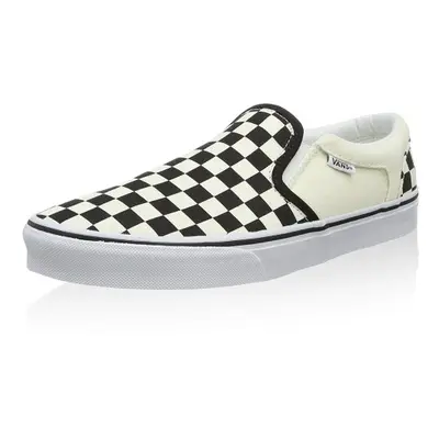 Vans Men's Low-Top Trainers Multicolour Checkers Black Natural Ipd