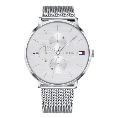 Tommy Hilfiger Women's Quartz Stainless Steel and Bracelet Casual Watch Color: Silver (Model: 17