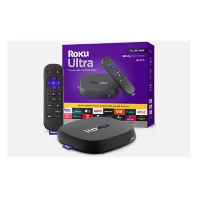 ROKU STREAMING MEDIA PLAYER ULTRA (2024) (4850RW) BLACK