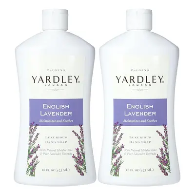 Yardley London Liquid Hand Soap - English Lavender - Fl Oz (Pack of 2)