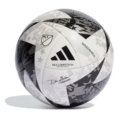 adidas Unisex-Adult MLS Competiton Nativo Ball White/Black/Iron Metal