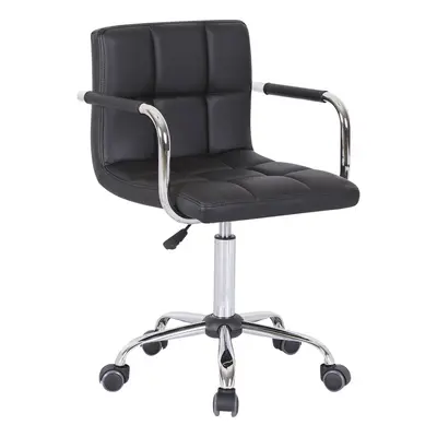 (Black) Hampton & Stewart 360Â° Swivel Office Chair