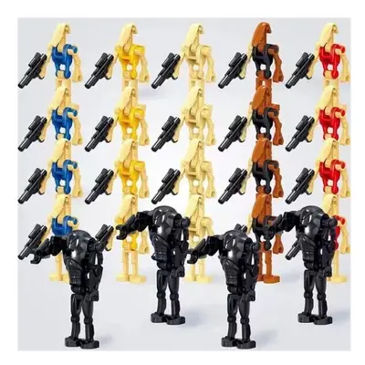 (Battle Droids D 24PCS) Star Wars Clone Troopers Minifigures Gift Fit Lego