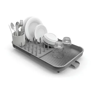 Joseph Joseph Duo Expandable Dish Drying Rack Gray 2-Tier