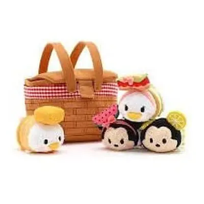 Disney, Mickey and Friends Picnic Basket Mini Tsum Tsum Set of