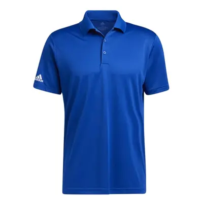 adidas Men's Performance Primegreen Polo Shirt Royal Blue Large