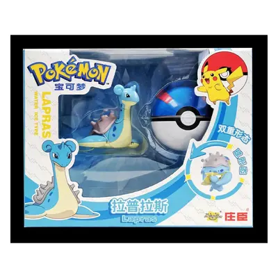 ( Lapras) Pokemon Ball Action Figures Toy Set Transformable