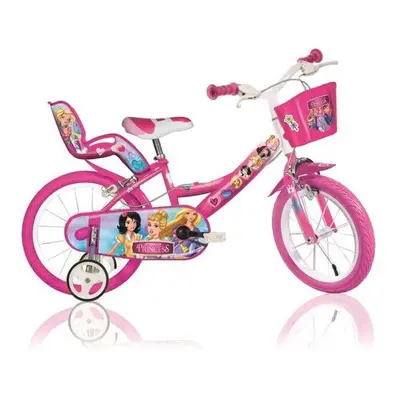 Dino Princess Kids 14" Wheel Bike - Pink