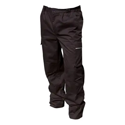 (3XL L, Black) Result Unisex Work-Guard Windproof Action Trousers / Workwear