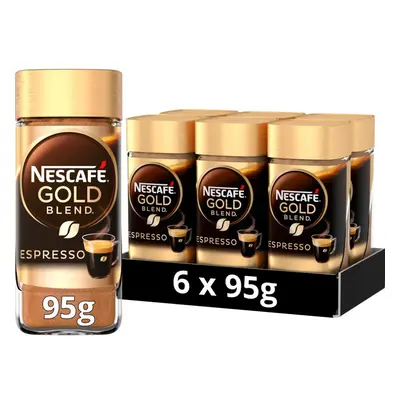 Nescafe Gold Blend Espresso Instant Coffee 95g ( pack of )