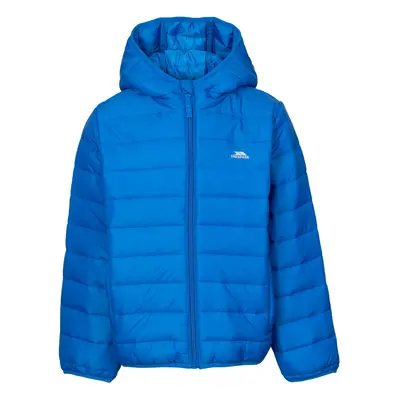 (11-12 Years, Blue) Trespass Boys Padded Jacket Zip Pockets Kelmarsh