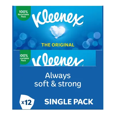 Original Facial Tissues - Pack of Tissue Boxes - Soft Tissues for Everyday Use - Gentle on Your 