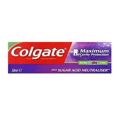 Colgate Maximum Cavity Protection for Kids 3+ Years Mild Mint 75ml