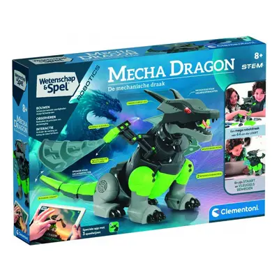 robot Mecha Dragon junior cm grey/green