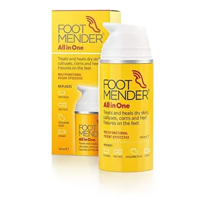 Footmender All in One | Treats and Heals Dry Feet, Hard Skin (calluses), Corns and Cracked Heels