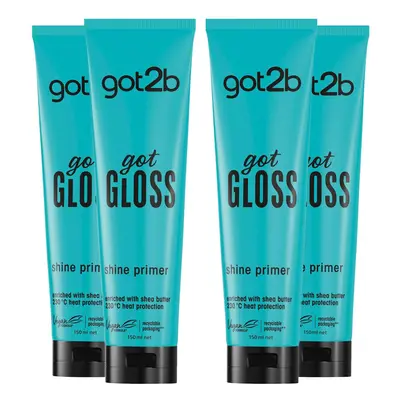 Got2b Gloss Hair Primer Lotion for Glossy And Glass-like Hair, Pack