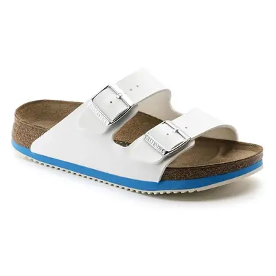 Birkenstock Arizona Unisex Sandals - Narrow Fit - White/Blue - EU