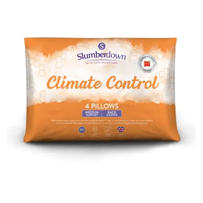 (Medium, Pack) Slumberdown Climate Control Pillow UK Made