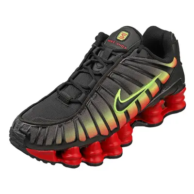 (8.5) Nike Shox Tl Womens Fashion Trainers in Black Red