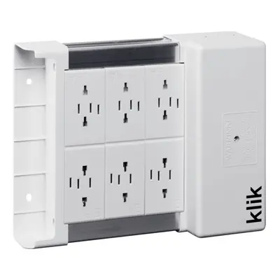 6 Way Klik Lighting Distribution Unit