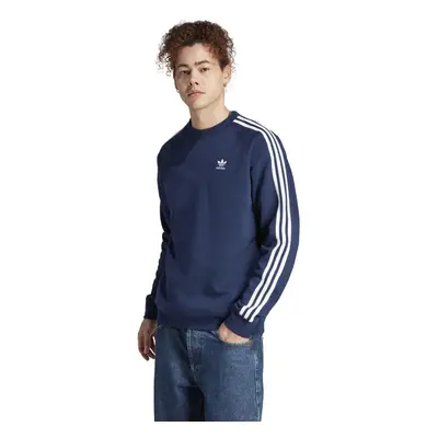 adidas Originals Mens Adicolor Classics 3Stripes Crew Night Indigo Small