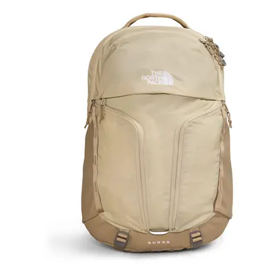 THE NORTH FACE Women's Surge Commuter Laptop Backpack Gravel/Khaki Stone One Size