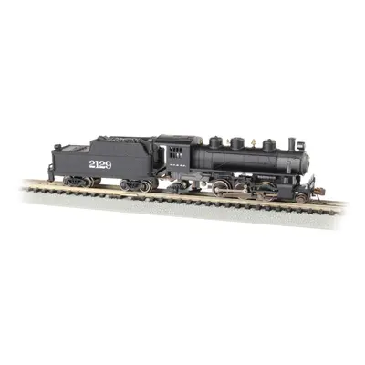 Prairie 2-6-2 Steam Locomotive & Tender - ATSF #2129 - N Scale