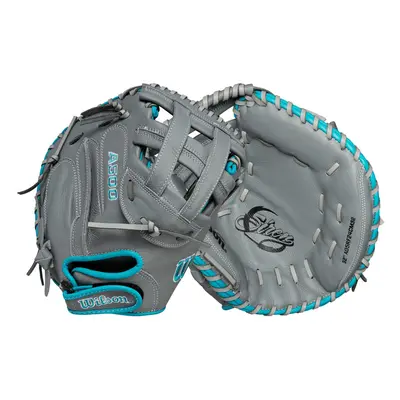 Wilson A500 Siren Youth Fastpitch Softball Catchers Mitt - Ri