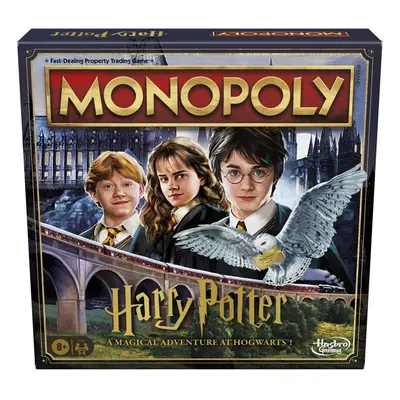 Monopoly Harry Potter Edition Board Game | A Magical Adventure at Hogwarts | Ages and Up | to Pl