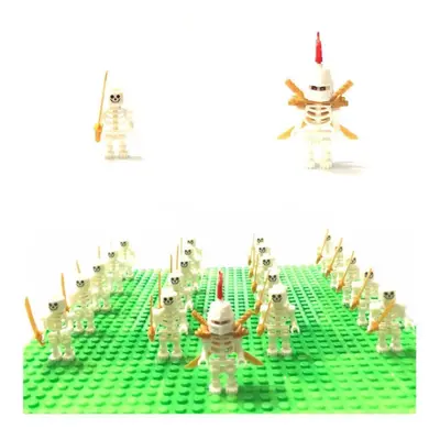 (Style # 02) 21pcs Star Wars Skeleton Army Figure Toys Fit Lego