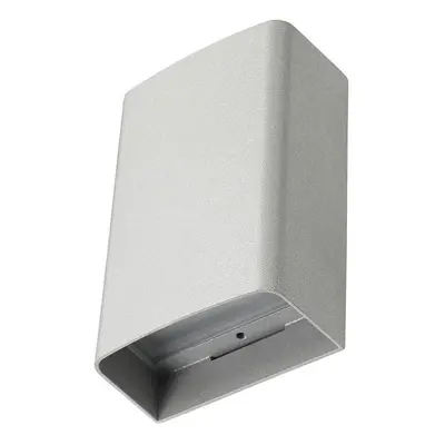 Leds-C4 Clous - Outdoor LED Up & Down Flush Wall Light Urban Grey 16cm 1027lm 3000K IP65