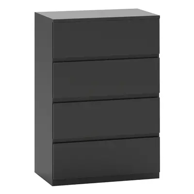 HOMCOM Bedroom Chest of Drawers, Drawers Dresser, Drawer Unit, Black