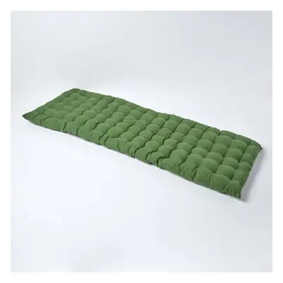 (Three Seater, Dark Olive) Bench Cushion