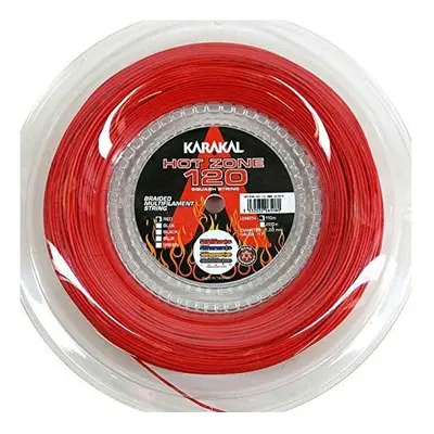 (Red) Karakal Hot Zone Squash Racket Strings Durable Power Multifilament Coil 110m