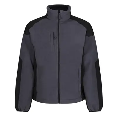 (3XL, Seal Grey) Regatta Mens Broadstone Full Zip Fleece Jacket