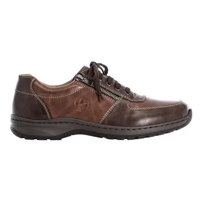 (10.5 (Adults')) | Tibor | Brown | Mens Zip/Lace Shoes