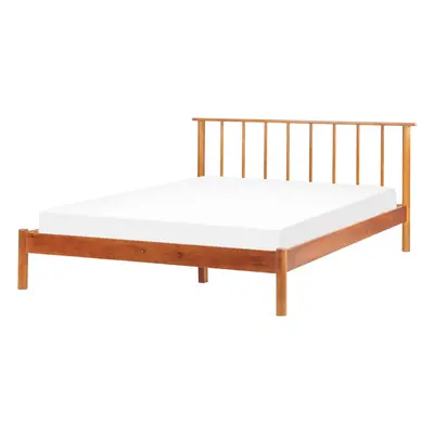 Bed BARRET x cm (EU Double) Wood Light Wood