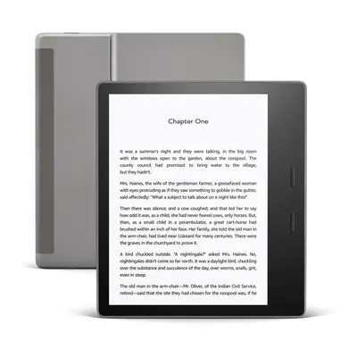 Kindle Oasis | Now with adjustable warm light | Waterproof, GB, Free 4G + Wi-Fi | Graphite