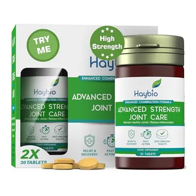 High Strength All Natural Fast Acting Joint & Muscle Pain Relief Supplement for Men & Women - Jo