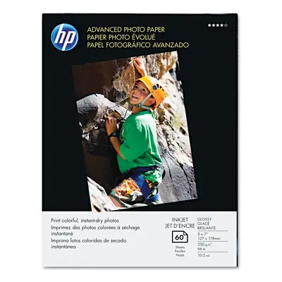 HP Advanced Photo Paper Glossy 5x7 in sheets (Q8690A)