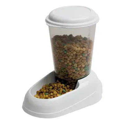 Ferplast Zenith Cat and Dog Food Dispenser, 29.2 x 20.2 x 28.8 cm, 3L, White