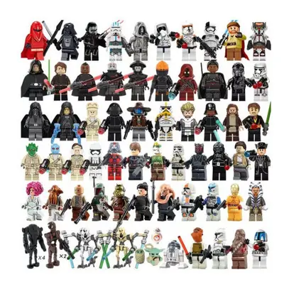 (Style N 68pcs) Star Wars Clone Troopers Minifigures Gift Fit Lego