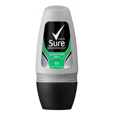 12pk Sure Men Quantum Dry Deodorant - 50ml | Men's Antiperspirant Roll On