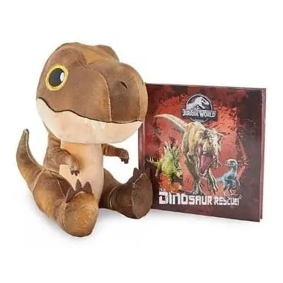 Kohl's Cares Jurassic World T. Rex dinosaur Book and Soft Plush Doll