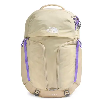 THE NORTH FACE Women's Surge Commuter Laptop Backpack Gravel/Optic Violet One Size