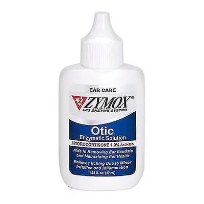 Zymox Otic Enzymatic Solution With Hydrocortisone, 1.25 Oz (pack Of 1)