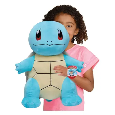 Pokemon Squirtle Giant Plush 24-Inch - Adorable Ultra-Soft Life Size Plush Toy Perfect for Playi