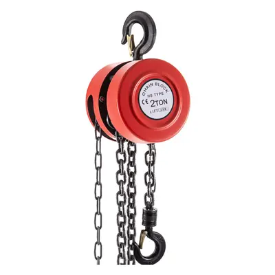 VEVOR Hand Chain Hoist lbs /2 Ton Capacity Chain Block 8ft/2.5m