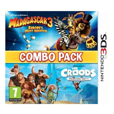 Madagascar 3/The Croods Double Pack (Nintendo 3DS)